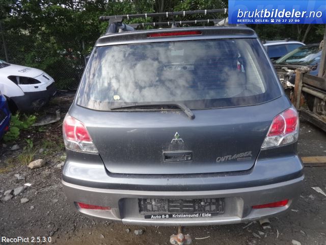 Mitsubishi Outlander 2003-2006 (Type I) , Motorkode: 4G63, Girkassekode: W5M421