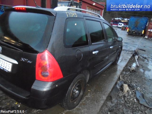 Peugeot 307 2001-2004 (Fase 1) , Motorkode: NFU, Girkassekode: 