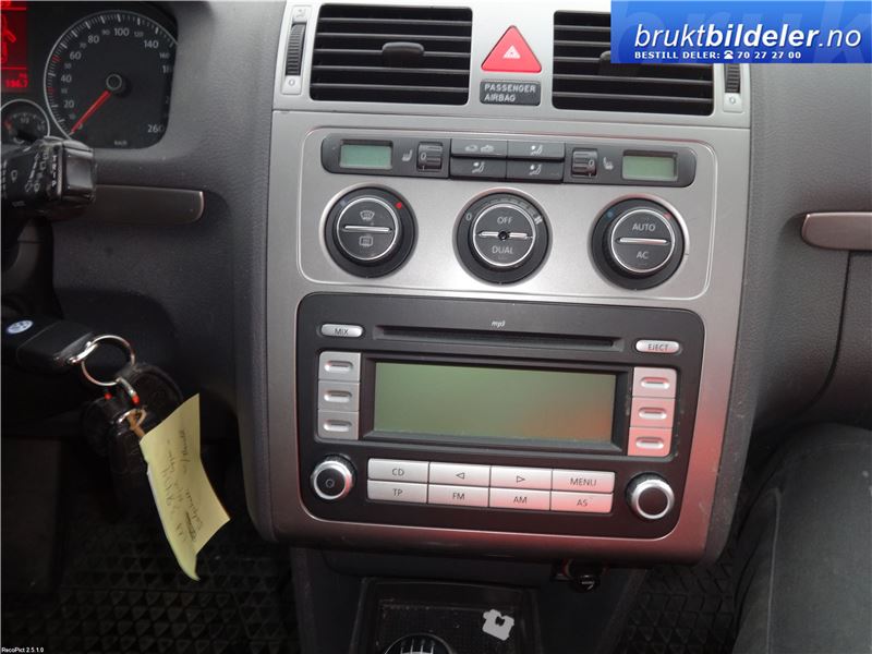 VW Touran 2007-2010 (Type I, Fase 2) , Motorkode: BLS;BXE, Girkassekode: KXD