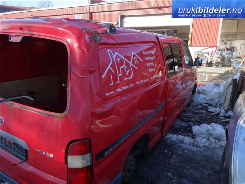 Toyota Hiace 2001-2006 (Fase 2) , Motorkode: 2KD-FTV, Girkassekode: R151