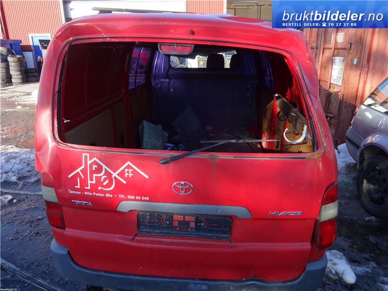 Toyota Hiace 2001-2006 (Fase 2) , Motorkode: 2KD-FTV, Girkassekode: R151