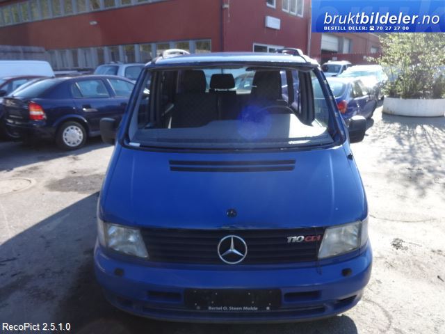 Mercedes Vito/Viano 1996-2003 (W638) (W638), Motorkode: OM611.980, Girkassekode: 723698