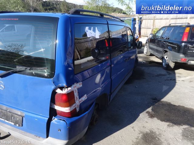 Mercedes Vito/Viano 1996-2003 (W638) (W638), Motorkode: OM611.980, Girkassekode: 723698
