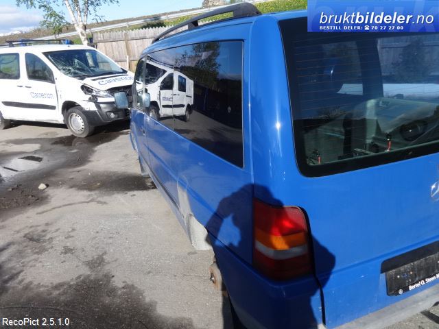 Mercedes Vito/Viano 1996-2003 (W638) (W638), Motorkode: OM611.980, Girkassekode: 723698