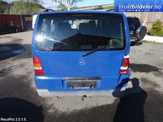 Mercedes Vito/Viano 1996-2003 (W638) (W638), Motorkode: OM611.980, Girkassekode: 723698