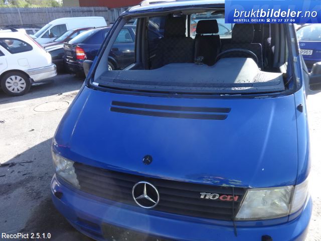 Mercedes Vito/Viano 1996-2003 (W638) (W638), Motorkode: OM611.980, Girkassekode: 723698