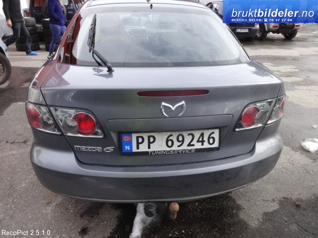 Mazda 6 2002-2008 (Type I) , Motorkode: RF, Girkassekode: 5241851