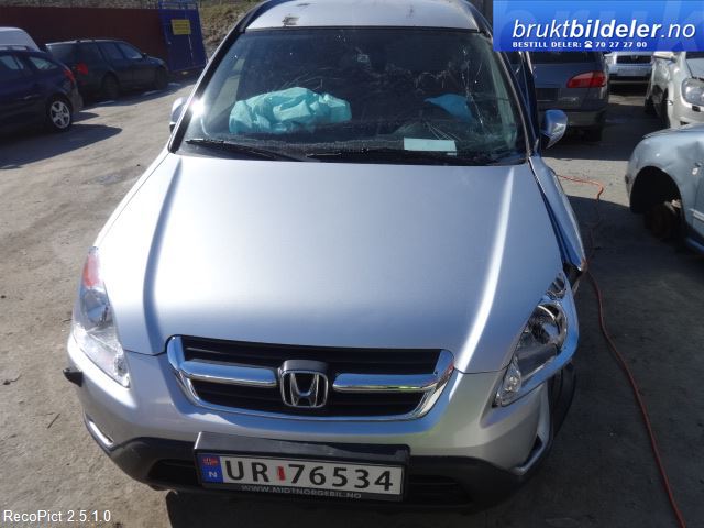 Honda CR-V 2002-2006 (Type II) , Motorkode: K20A4, Girkassekode: Z2M1