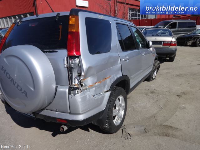 Honda CR-V 2002-2006 (Type II) , Motorkode: K20A4, Girkassekode: Z2M1