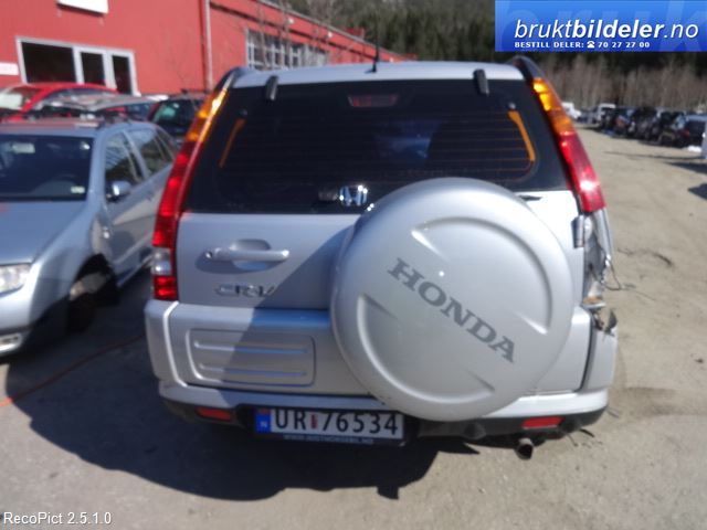 Honda CR-V 2002-2006 (Type II) , Motorkode: K20A4, Girkassekode: Z2M1