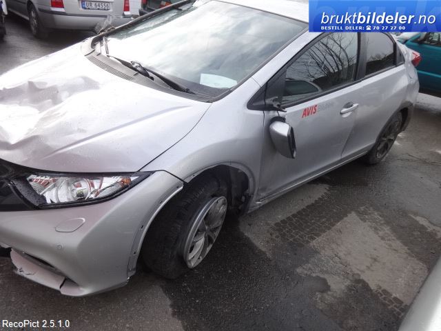 Honda Civic 2012-2015 (Type IX, Fase 1) , Motorkode: N16A1, Girkassekode: Z7A