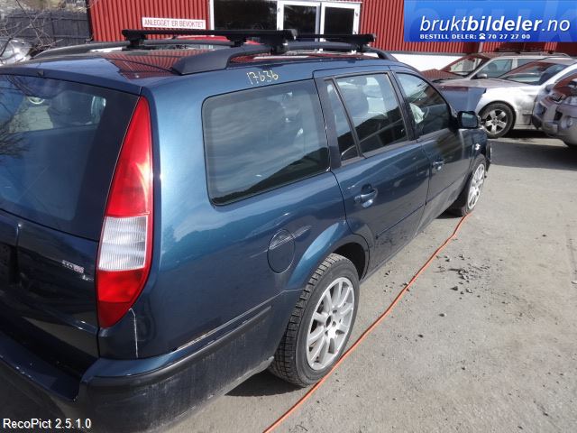 Ford Mondeo 2001-2007 (Type III) , Motorkode: HJB*, Girkassekode: TRRPO  MTX75