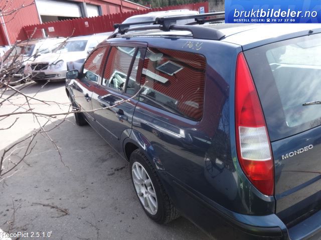 Ford Mondeo 2001-2007 (Type III) , Motorkode: HJB*, Girkassekode: TRRPO  MTX75