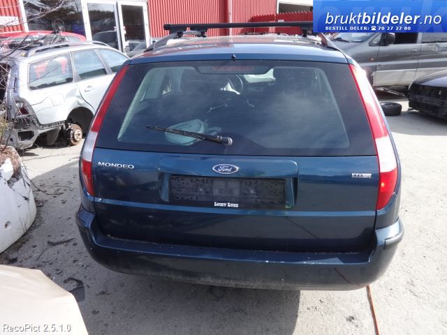 Ford Mondeo 2001-2007 (Type III) , Motorkode: HJB*, Girkassekode: TRRPO  MTX75
