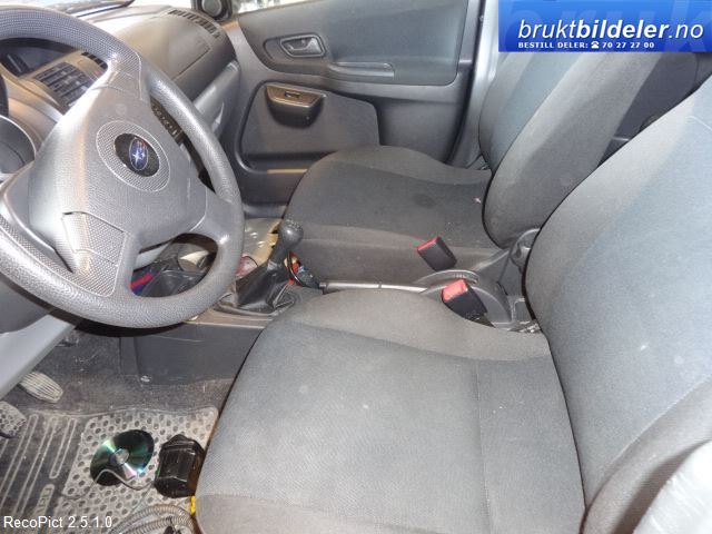 Subaru Justy 2003-2007 (Type III) , Motorkode: G13B, Girkassekode: