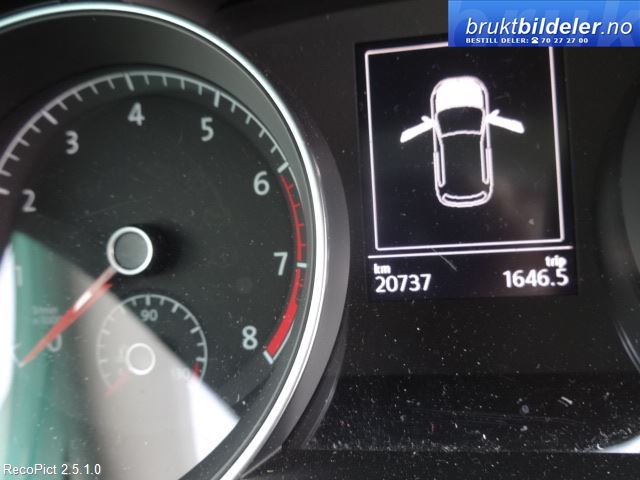 VW Golf VII 2012-2017 (Fase 1) , Motorkode: CHPA;CPTA, Girkassekode: PNB