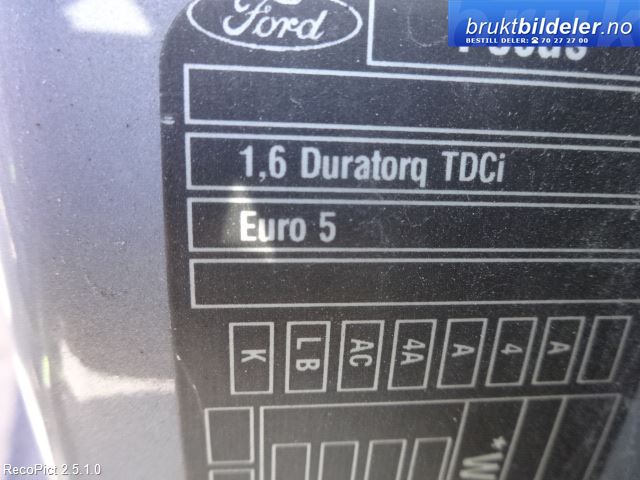 Ford Focus 2011-2014 (Type III, Fase 1) , Motorkode: T3DA;T3DB, Girkassekode: B6