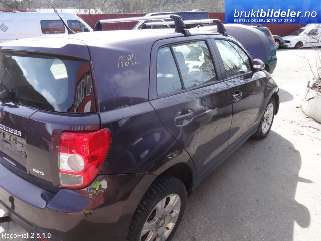 Toyota Urban Cruiser 2009-2014 , Motorkode: 1ND-TV, Girkassekode: EC65