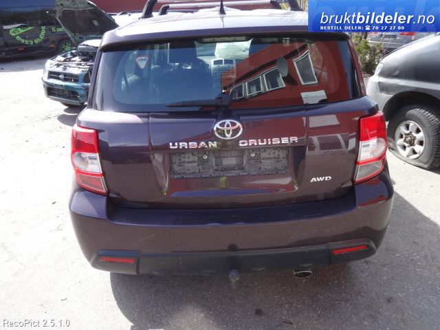 Toyota Urban Cruiser 2009-2014 , Motorkode: 1ND-TV, Girkassekode: EC65