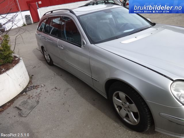Mercedes E-Klasse 2002-2006 (Fase 1) (W211) (W211), Motorkode: OM648.961, Girkassekode: 722640