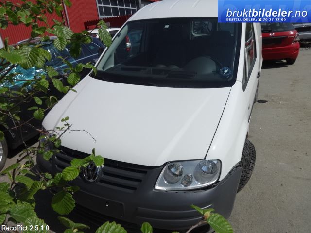 VW Caddy 2004-2010 (Type III, Fase 1) , Motorkode: BLS, Girkassekode: KXV