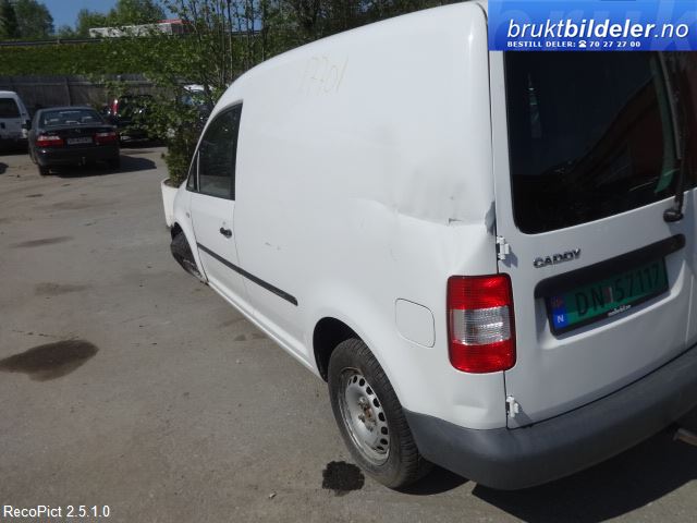 VW Caddy 2004-2010 (Type III, Fase 1) , Motorkode: BLS, Girkassekode: KXV