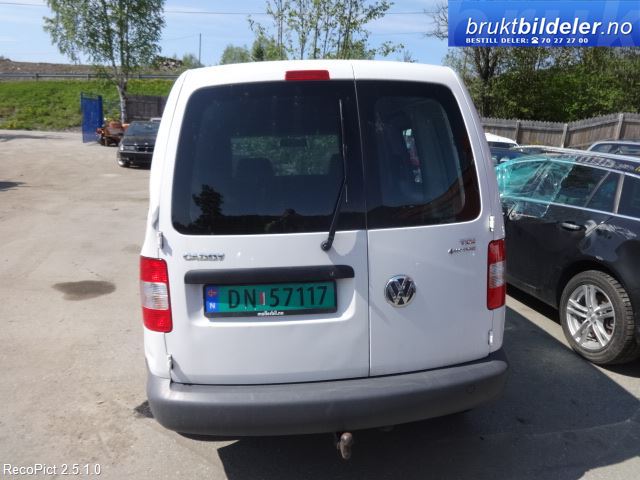 VW Caddy 2004-2010 (Type III, Fase 1) , Motorkode: BLS, Girkassekode: KXV