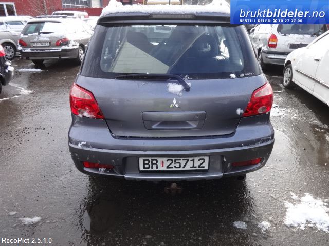 Mitsubishi Outlander 2003-2006 (Type I) , Motorkode: 4G63, Girkassekode: 