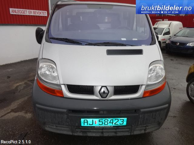 Renault Trafic 2001-2006 , Motorkode: F9Q-760, Girkassekode: PK6 (025)
