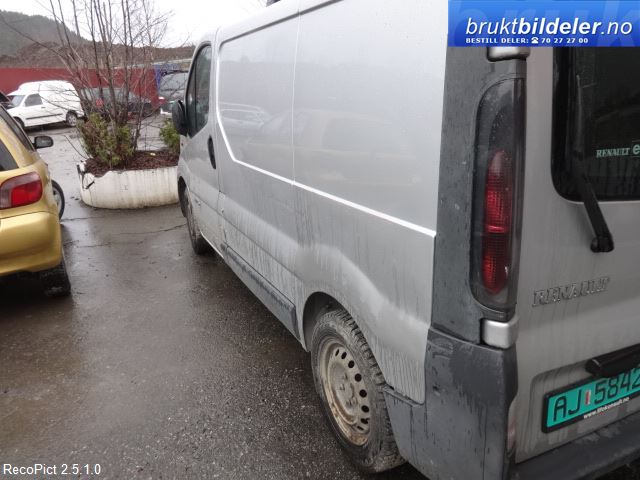 Renault Trafic 2001-2006 , Motorkode: F9Q-760, Girkassekode: PK6 (025)