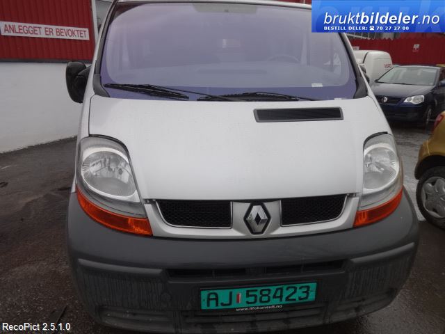 Renault Trafic 2001-2006 , Motorkode: F9Q-760, Girkassekode: PK6 (025)