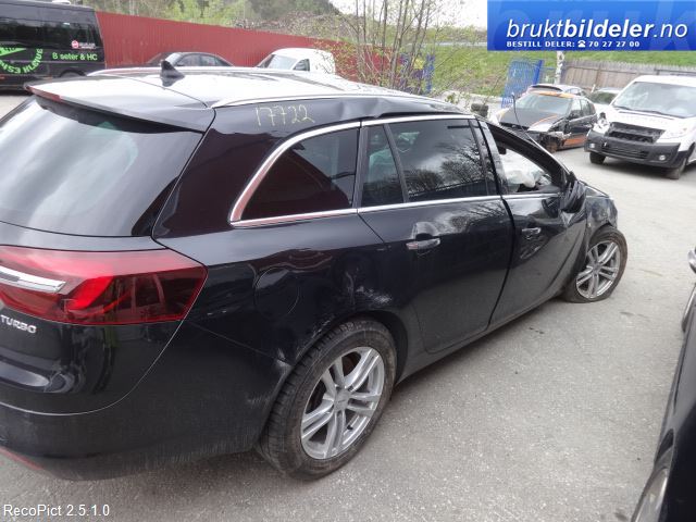 Opel Insignia A 2014-2017 , Motorkode: A16XHT, Girkassekode: 