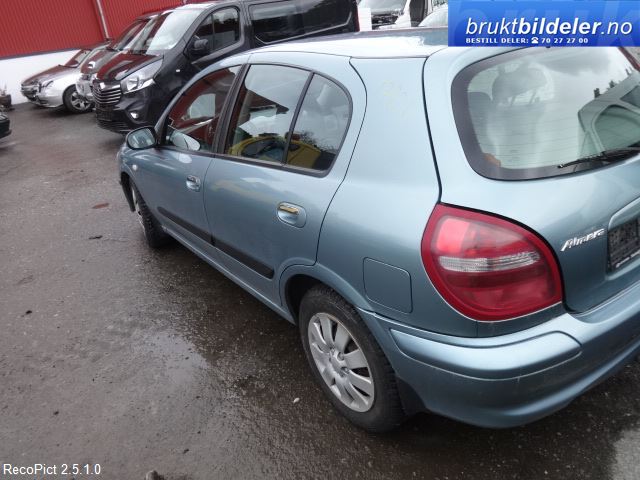 Nissan Almera 2000-2003 (Fase 1) (N16) (N16), Motorkode: QG15, Girkassekode: