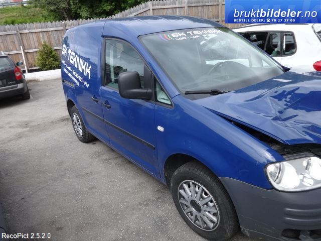 VW Caddy 2004-2010 (Type III, Fase 1) , Motorkode: BJB;BLS, Girkassekode: