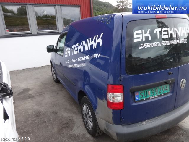 VW Caddy 2004-2010 (Type III, Fase 1) , Motorkode: BJB;BLS, Girkassekode: