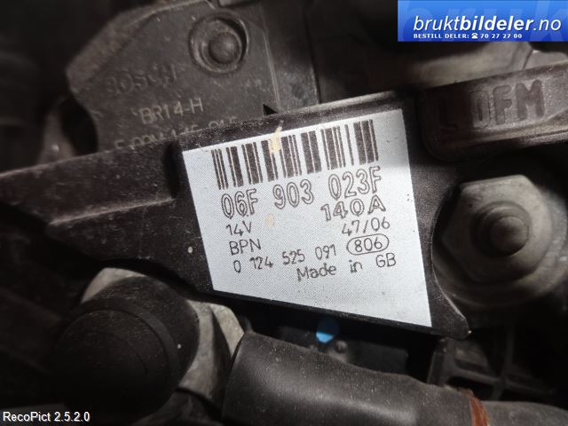 VW Caddy 2004-2010 (Type III, Fase 1) , Motorkode: BJB;BLS, Girkassekode: