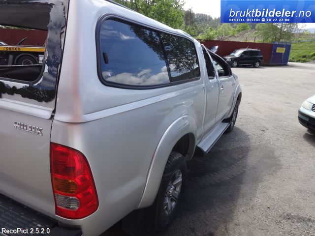 Toyota Hilux 2006-2011 , Motorkode: 2KD-FTV, Girkassekode: R151F