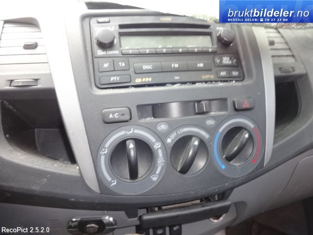 Toyota Hilux 2006-2011 , Motorkode: 2KD-FTV, Girkassekode: R151F
