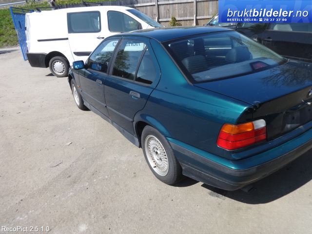 BMW 3-Serie 1991-2000 (E36) (E36), Motorkode: M52-B25, Girkassekode: S5D 250G - TAJT