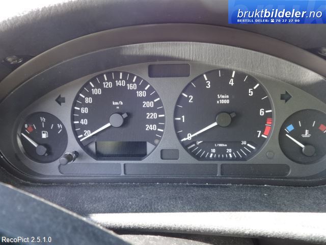 BMW 3-Serie 1991-2000 (E36) (E36), Motorkode: M52-B25, Girkassekode: S5D 250G - TAJT