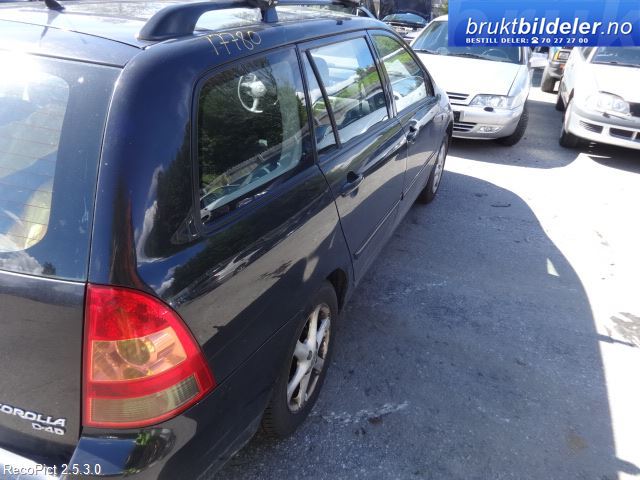 Toyota Corolla 2002-2007 , Motorkode: 1ND-TV, Girkassekode: C53