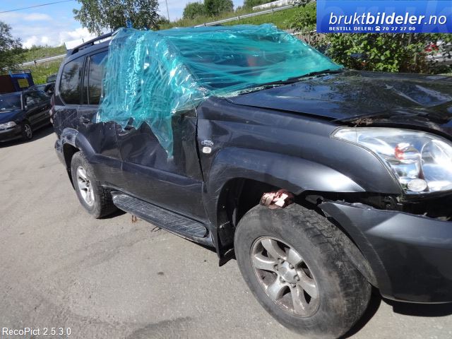 Toyota Land Cruiser 120 2002-2009 , Motorkode: 1KD-FTV, Girkassekode: A343F