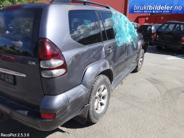 Toyota Land Cruiser 120 2002-2009 , Motorkode: 1KD-FTV, Girkassekode: A343F