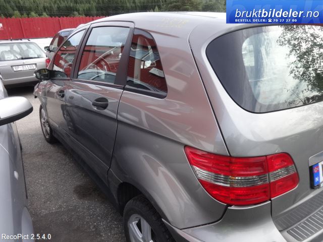 Mercedes B-Klasse 2005-2008 (Fase 1) (W245) (W245), Motorkode: OM640.940, Girkassekode: 