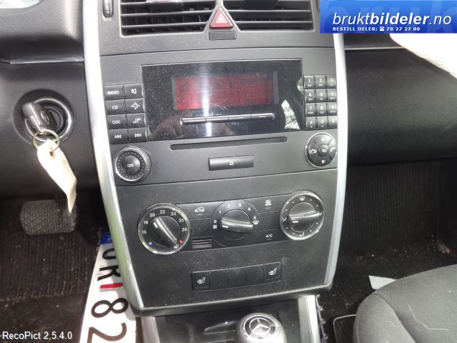 Mercedes B-Klasse 2005-2008 (Fase 1) (W245) (W245), Motorkode: OM640.940, Girkassekode: 