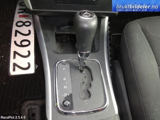 Mercedes B-Klasse 2005-2008 (Fase 1) (W245) (W245), Motorkode: OM640.940, Girkassekode: 