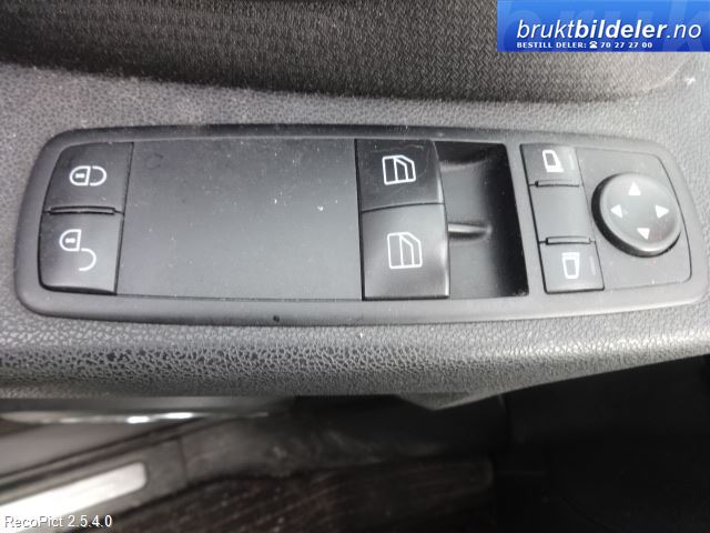 Mercedes B-Klasse 2005-2008 (Fase 1) (W245) (W245), Motorkode: OM640.940, Girkassekode: 