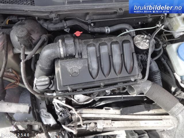 Mercedes B-Klasse 2005-2008 (Fase 1) (W245) (W245), Motorkode: OM640.940, Girkassekode: 