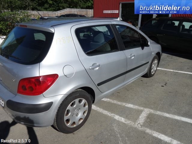 Peugeot 307 2001-2004 (Fase 1) , Motorkode: NFU, Girkassekode: 20DM12