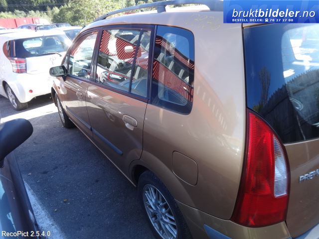 Mazda Premacy 1999-2005 , Motorkode: FP, Girkassekode: 